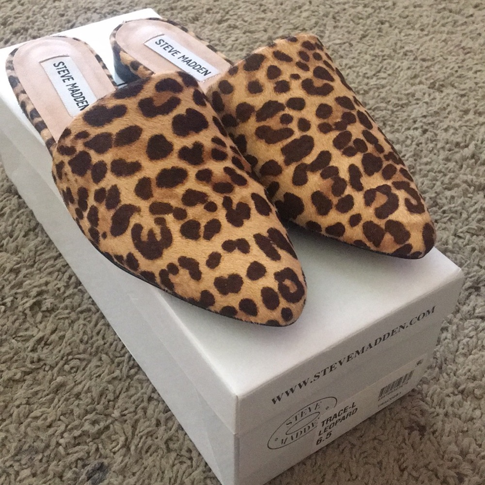 Steve Madden Leopard Trace